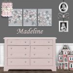 Gray and Pink Nursery Color Scheme