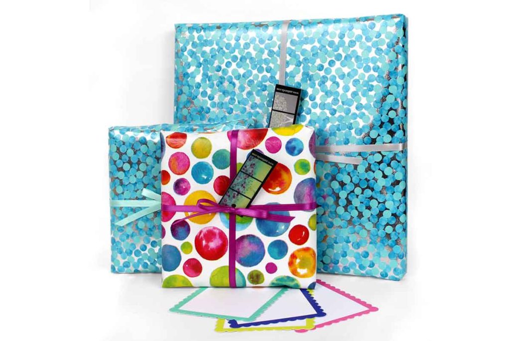 Gift wrapping is now available