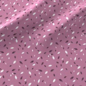 Fabric & Wallpaper: Leaf Prints in Primrose Pink