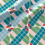 Fabric & Wallpaper: 1960s Inspired Quilt Square