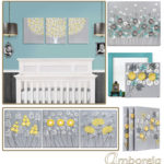 Color Ideas for a Nursery: Gray, Yellow