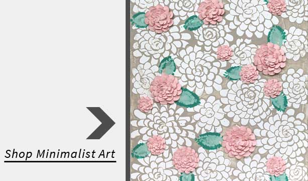 Shop minimalist art style