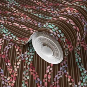 Fabric & Wallpaper: Boho Modern Beaded Curtain