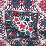 Fabric & Wallpaper: Red, White, Blue 4th of July Parade Blanket