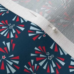Fabric & Wallpaper: 4th of July Fireworks and Stars