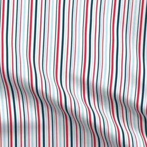 Fabric & Wallpaper: Red, White, Blue 4th of July Stripes