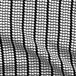 Fabric & Wallpaper: White Triangle Tread on Black