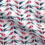 Fabric & Wallpaper: Patriotic Arrows in Red, White, Blue