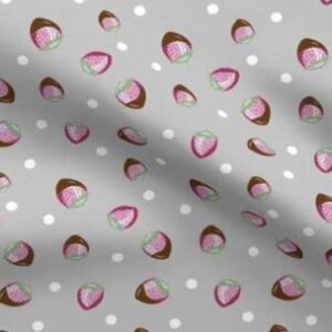 Fabric & Wallpaper: Valentine Chocolate Covered Strawberries