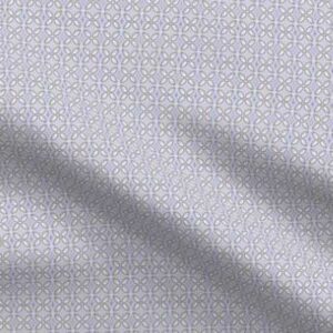 Fabric & Wallpaper: Butterfly Lattice, Purple, Gray