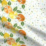 Fabric & Wallpaper: Citrus and Terrazzo Large Border