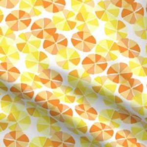 Fabric & Wallpaper: Lemon and Orange Slices