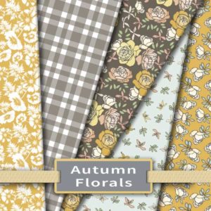 Autumn Florals Fabric & Wallpaper