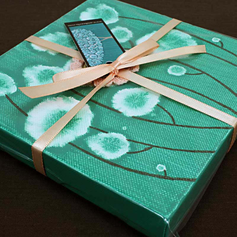 Packaging of mini art jade blossom peach