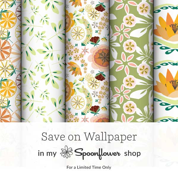 Sale on wallpaper at Spoonflower