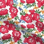 Fabric & Wallpaper: Wonderland Rose Queen Floral