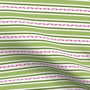 Fabric: Ribbon Stripes, Pink, Green, White