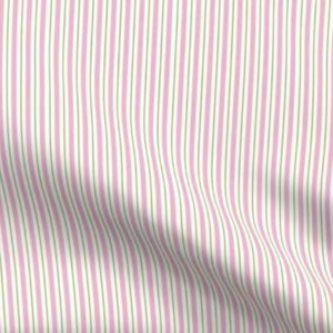 Fabric: Vertical Stripes, Pink, Green, White