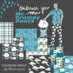 Grumpy Pants, Men’s Sleepwear Fabric Coordinates