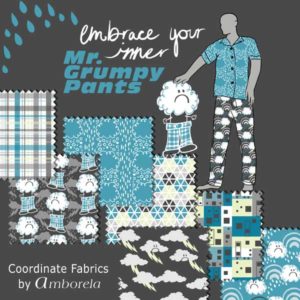 Read more about the article Grumpy Pants, Men’s Sleepwear Fabric Coordinates