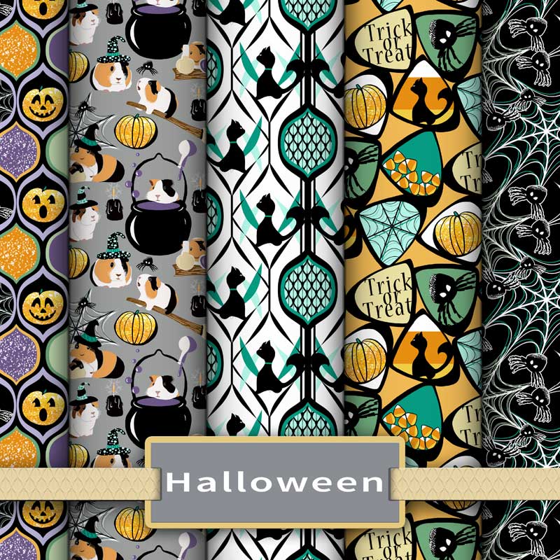 Halloween Fabric Collection