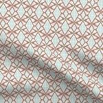 Fabric & Wallpaper: Geometric Kites in Pink, Teal